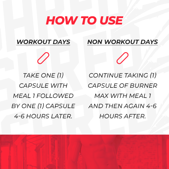 Burner MAX (Addon & Save) Shredz Supplements