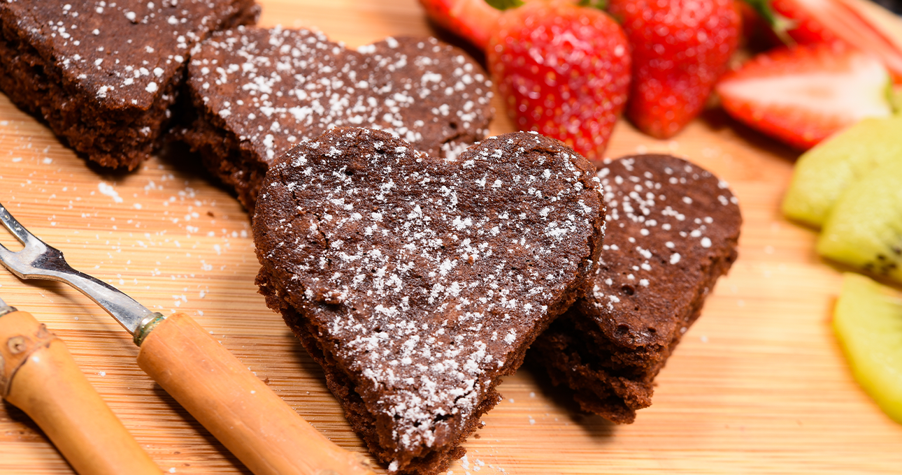 Valentine's Day Protein Brownie Bites