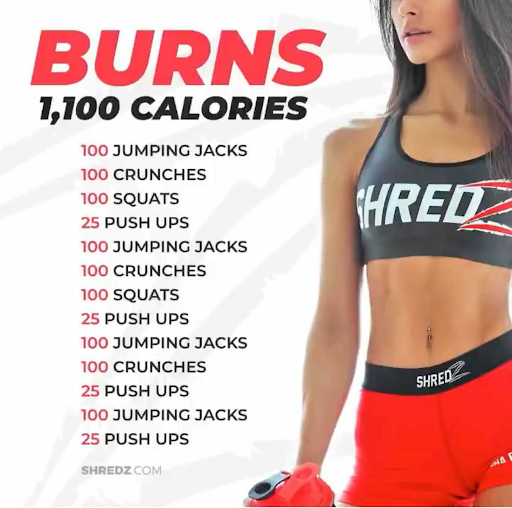 Burn 1100 Calories! – Shredz Supplements