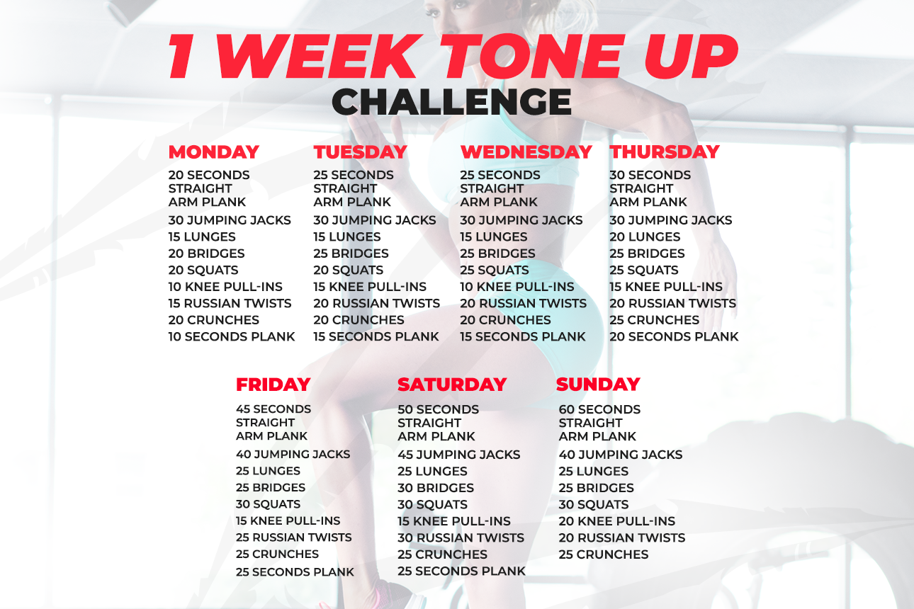 Tone It Up 1 Week Challange!