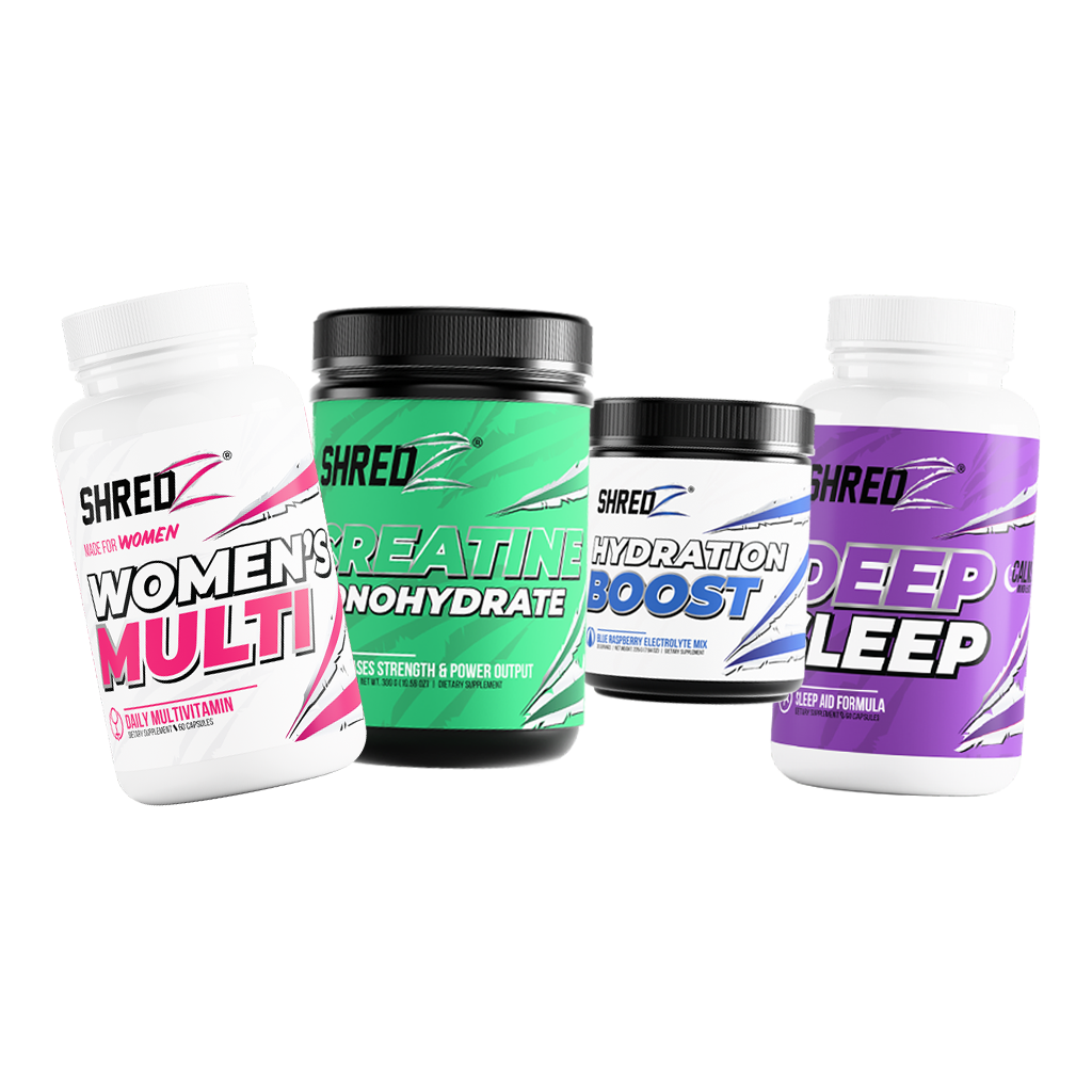 Performance Essentials Stack for Women – Shredz Supplements